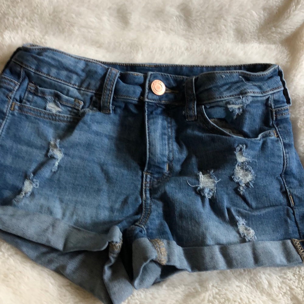 Denim shorts size 5